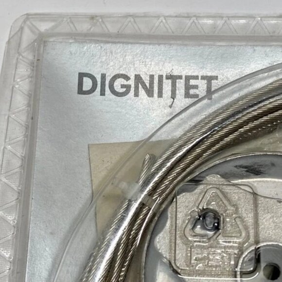 IKEA Dignitet Curtain Wire 600.752.95, Stainless Steel, 5m/197" Long New - Picture 2 of 9